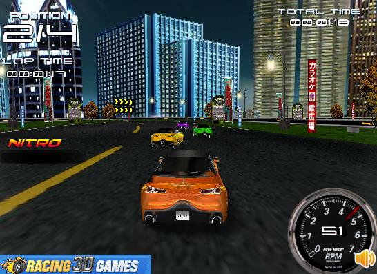 tokyo drift no jogo chamado Crazy cars no site poki games