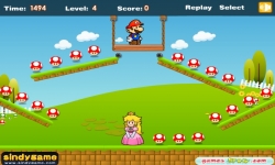 Jeux flash - Mario Dash to Princess