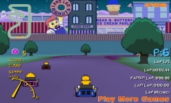 Jeux flash - Simpsons 3d Kart