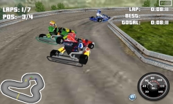 Flash játékok - Go Kart 3D