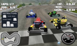 Jeux flash - Go Kart 3D