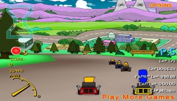 Simpsons 3d Kart