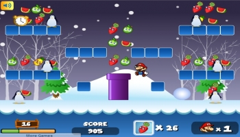 Flash spel - Super Mario Fruits