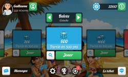 Jeux sur mobiles - Belote et Coinche Multijoueur Gratuit