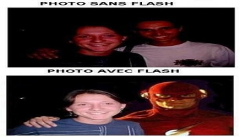 Images - Photo avec et sans Flash