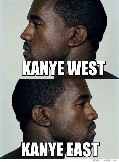 Kanye West and Kanye East