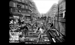 Diaporamas PPS - Construction du métro à Paris
