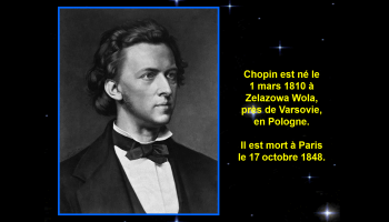 La vie du compositeur Chopin