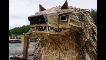 Thomas Dambo : de l'art avec du bois